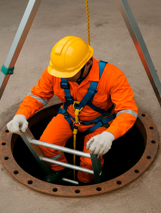 Curso de trabajo en espacios confinados
